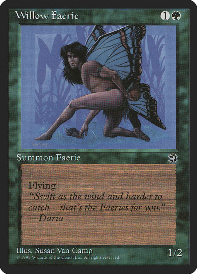 Willow Faerie (Daria Flavor Text) [Homelands] | Exor Games Dartmouth