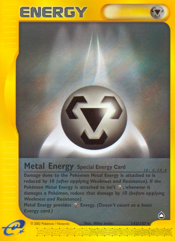 Metal Energy (143/147) [Aquapolis] | Exor Games Dartmouth