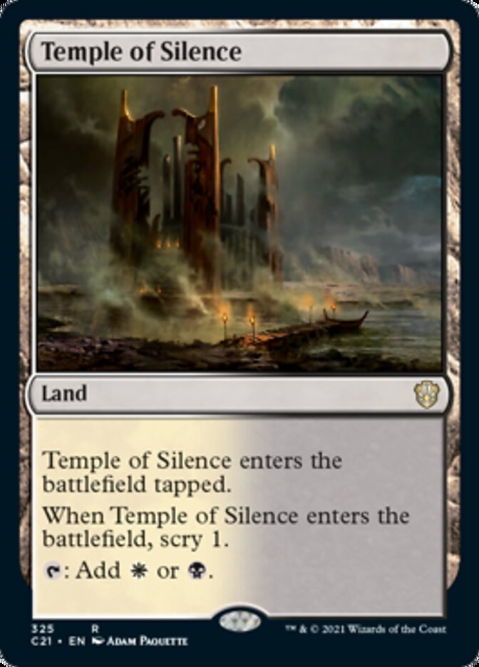 Temple of Silence [Commander 2021] | Exor Games Dartmouth