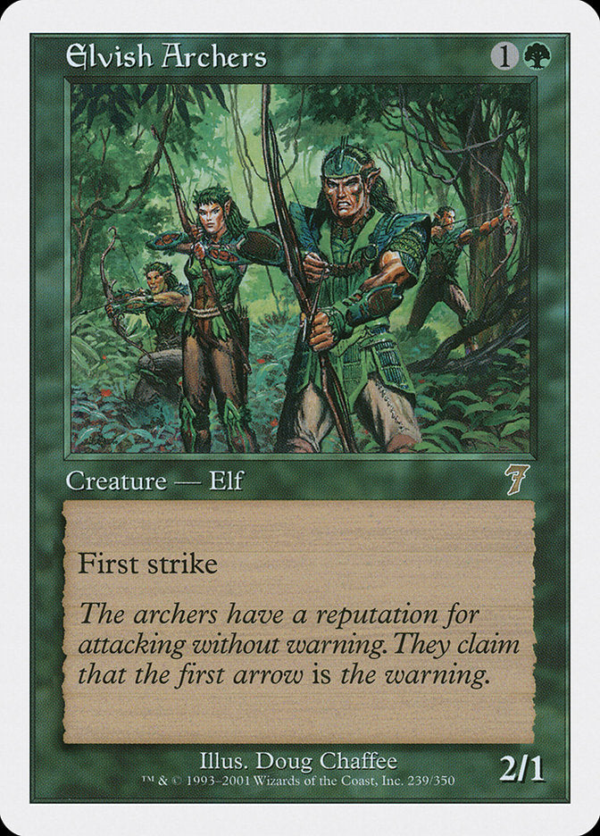 Elvish Archers [Seventh Edition] | Exor Games Dartmouth