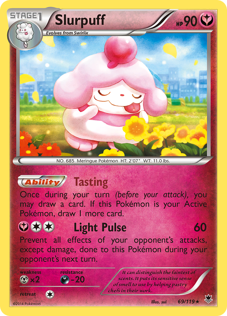 Slurpuff (69/119) [XY: Phantom Forces] | Exor Games Dartmouth