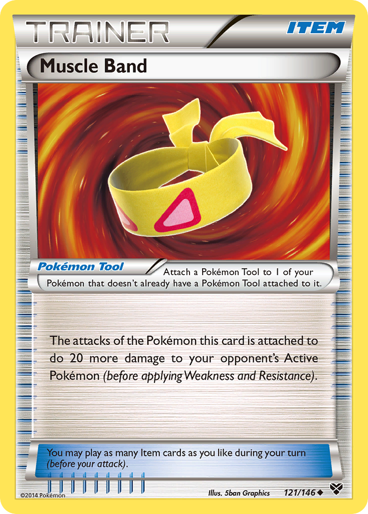 Muscle Band (121/146) [XY: Base Set] | Exor Games Dartmouth