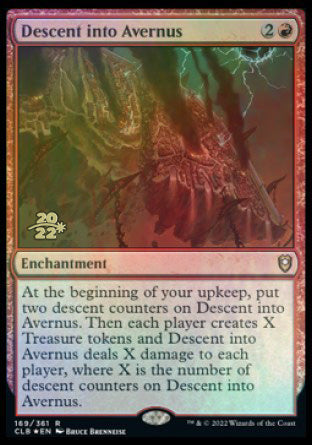 Descent into Avernus [Commander Legends: Battle for Baldur's Gate Prerelease Promos] | Exor Games Dartmouth