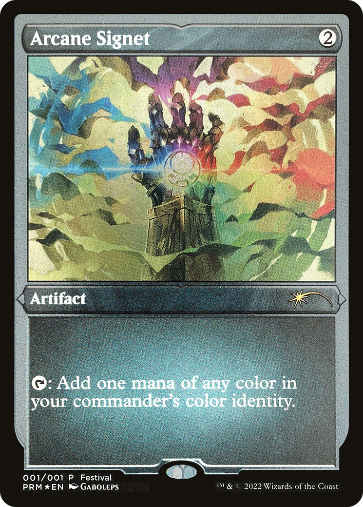 Arcane Signet (Foil Etched) [30th Anniversary Promos] | Exor Games Dartmouth