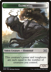 Elemental Token [Double Masters] | Exor Games Dartmouth