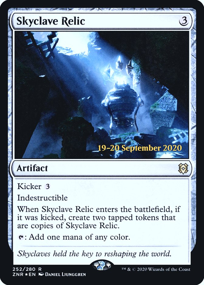 Skyclave Relic  [Zendikar Rising Prerelease Promos] | Exor Games Dartmouth