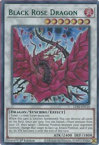 Black Rose Dragon (Green) [LDS2-EN110] Ultra Rare | Exor Games Dartmouth