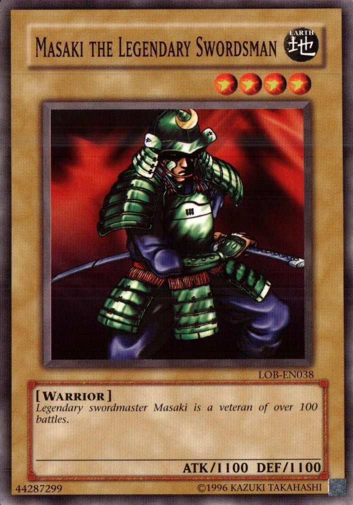 Masaki the Legendary Swordsman [LOB-EN038] Common | Exor Games Dartmouth