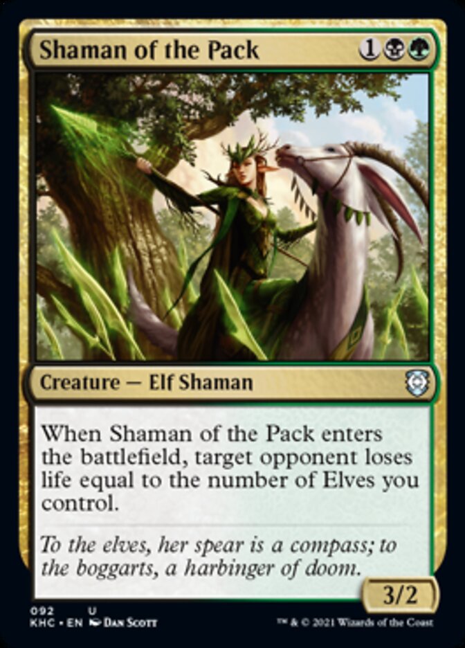 Shaman of the Pack [Kaldheim Commander] | Exor Games Dartmouth