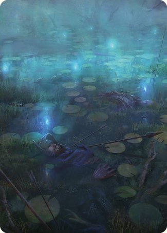 The Dead Marshes Art Card [The Lord of the Rings: Tales of Middle-earth Art Series] | Exor Games Dartmouth