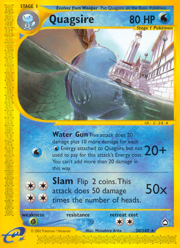 Quagsire (30/147) [Aquapolis] | Exor Games Dartmouth