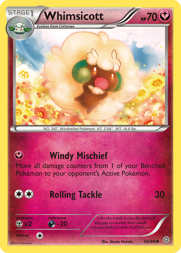 Whimsicott (56/98) [XY: Ancient Origins] | Exor Games Dartmouth