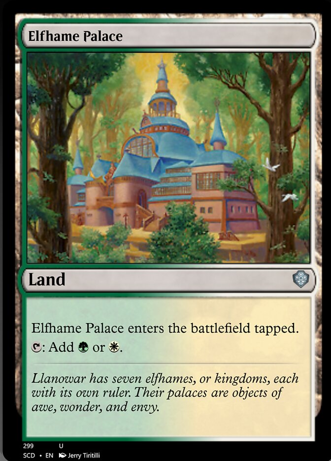 Elfhame Palace [Starter Commander Decks] | Exor Games Dartmouth