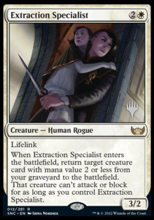 Extraction Specialist (Promo Pack) [Streets of New Capenna Promos] | Exor Games Dartmouth