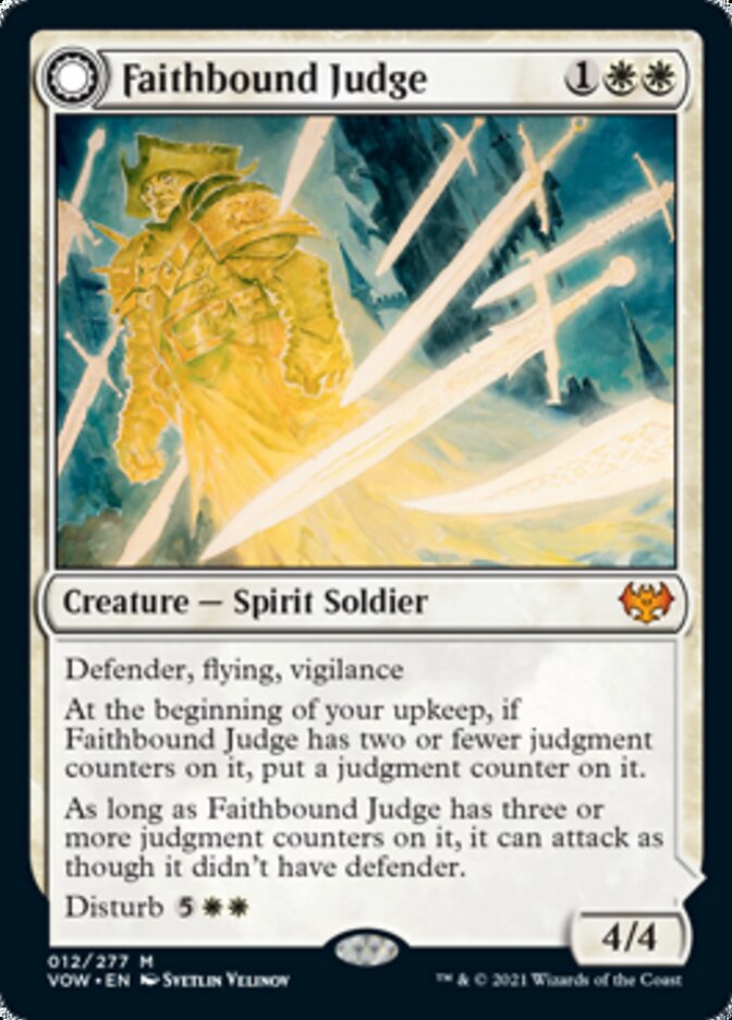 Faithbound Judge // Sinner's Judgment [Innistrad: Crimson Vow] | Exor Games Dartmouth