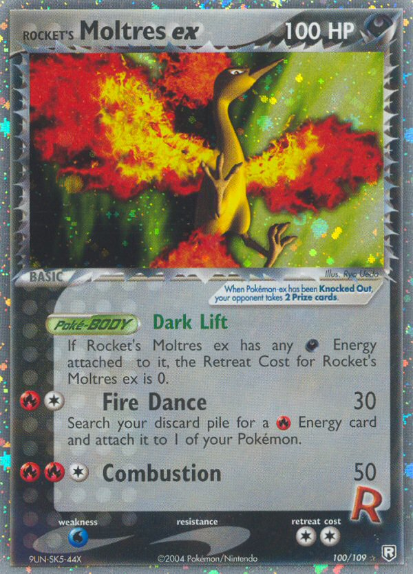 Rocket's Moltres ex (100/109) [EX: Team Rocket Returns] | Exor Games Dartmouth