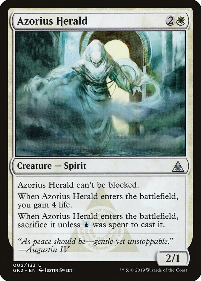 Azorius Herald [Ravnica Allegiance Guild Kit] | Exor Games Dartmouth