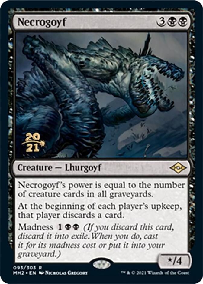 Necrogoyf [Modern Horizons 2 Prerelease Promos] | Exor Games Dartmouth