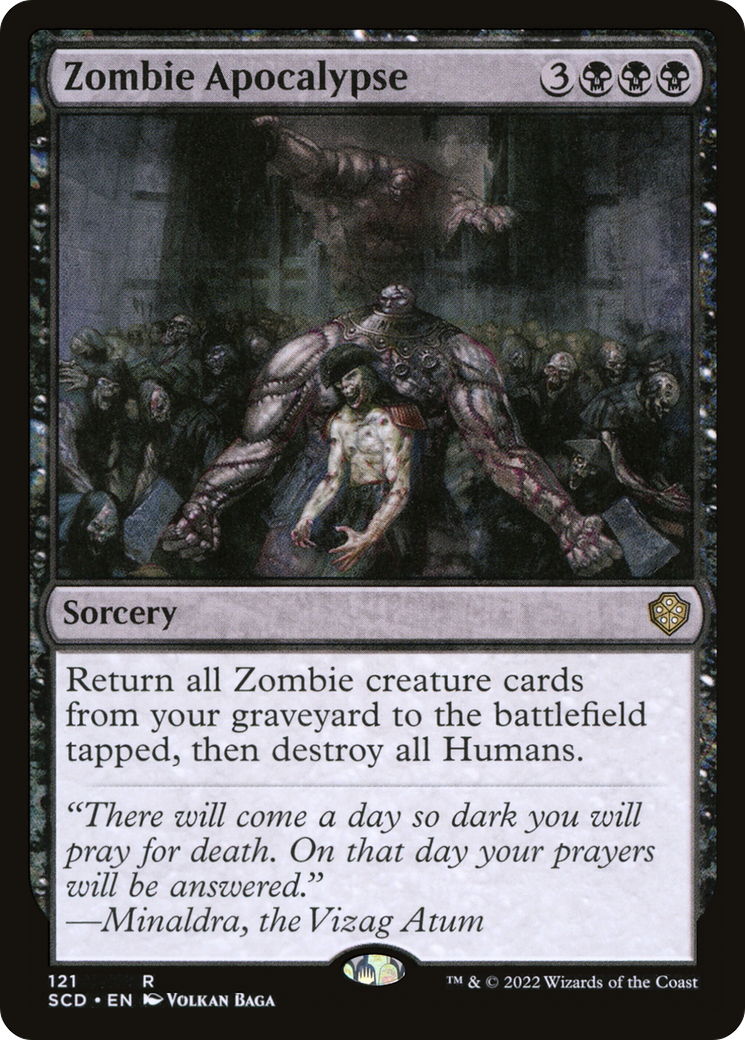 Zombie Apocalypse [Starter Commander Decks] | Exor Games Dartmouth