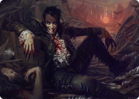 Arrogant Outlaw Art Card [Innistrad: Midnight Hunt Art Series] | Exor Games Dartmouth