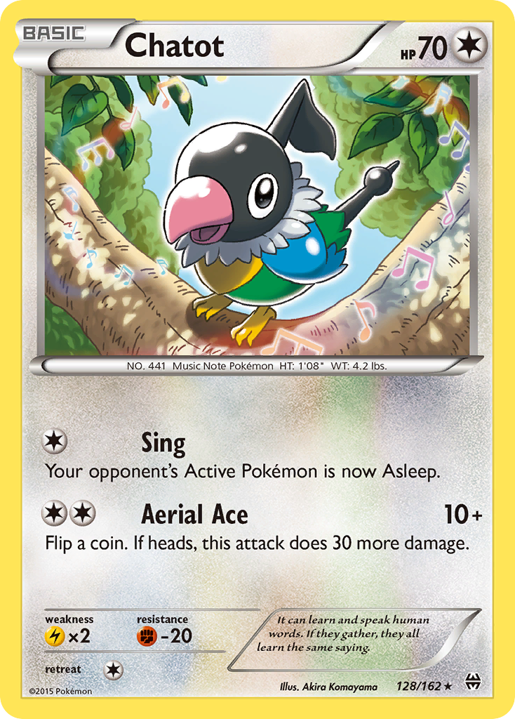 Chatot (128/162) [XY: BREAKthrough] | Exor Games Dartmouth