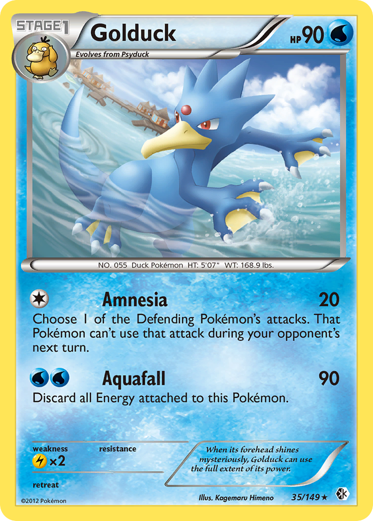 Golduck (35/149) [Black & White: Boundaries Crossed] | Exor Games Dartmouth