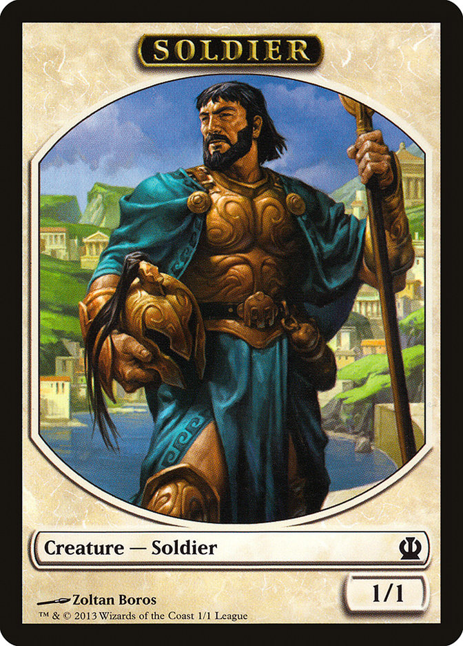 Soldier (Zoltan Boros) [League Tokens 2013] | Exor Games Dartmouth