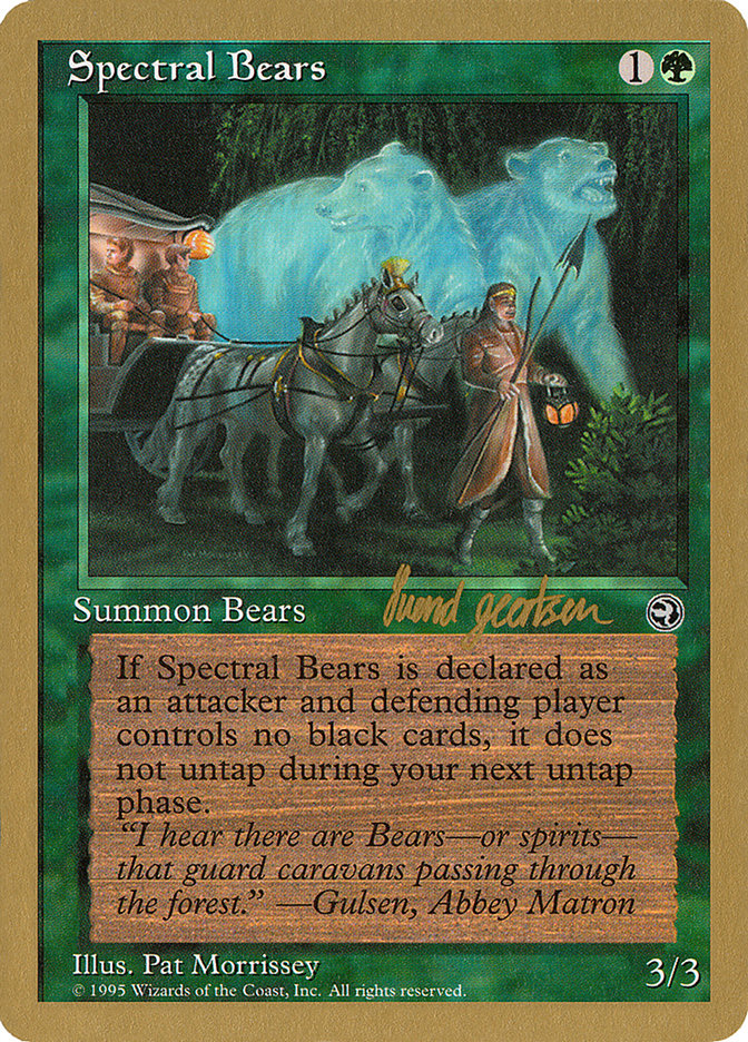 Spectral Bears (Svend Geertsen) [World Championship Decks 1997] | Exor Games Dartmouth