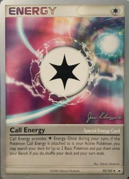 Call Energy (92/100) (Psychic Lock - Jason Klaczynski) [World Championships 2008] | Exor Games Dartmouth