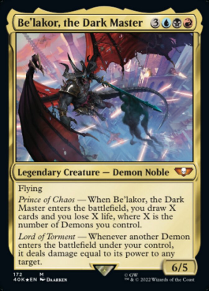 Be'lakor, the Dark Master [Universes Beyond: Warhammer 40,000] | Exor Games Dartmouth