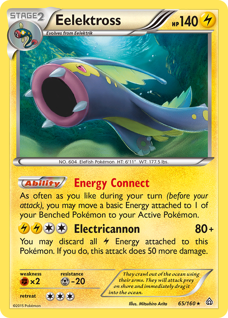 Eelektross (65/160) [XY: Primal Clash] | Exor Games Dartmouth