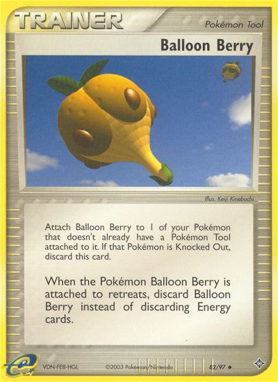 Balloon Berry (82/97) [EX: Dragon] | Exor Games Dartmouth