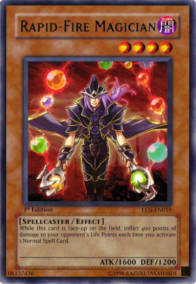 Rapid-Fire Magician [EEN-EN019] Rare | Exor Games Dartmouth