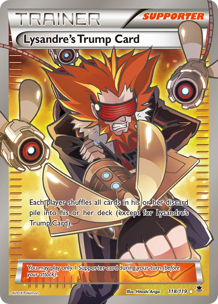 Lysandre's Trump Card (118/119) [XY: Phantom Forces] | Exor Games Dartmouth