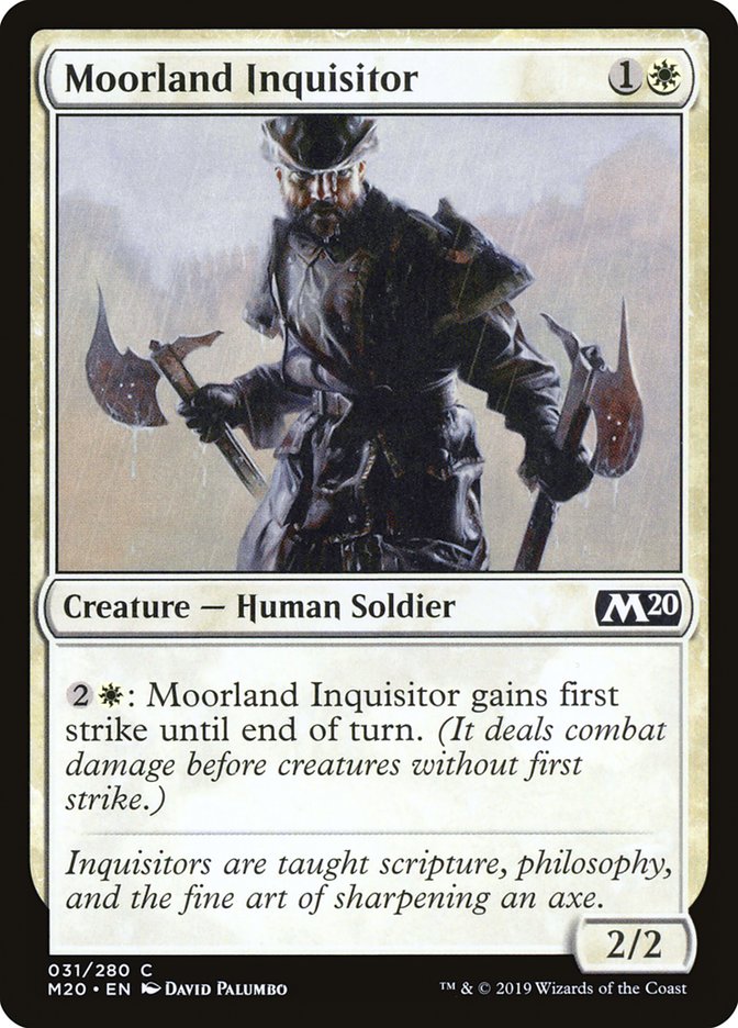 Moorland Inquisitor [Core Set 2020] | Exor Games Dartmouth