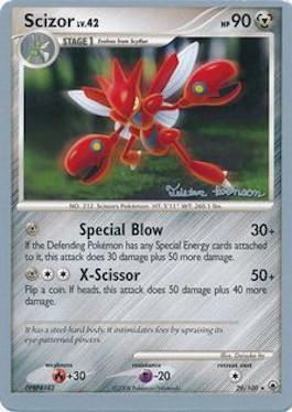 Scizor LV.42 (29/100) (Intimidation - Tristan Robinson) [World Championships 2008] | Exor Games Dartmouth