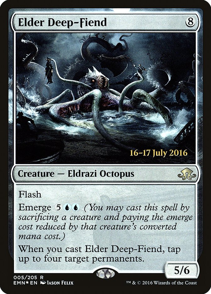 Elder Deep-Fiend  [Eldritch Moon Prerelease Promos] | Exor Games Dartmouth