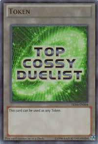 Top Ranked COSSY Duelist Token (Green) [TKN4-EN004] Ultra Rare | Exor Games Dartmouth