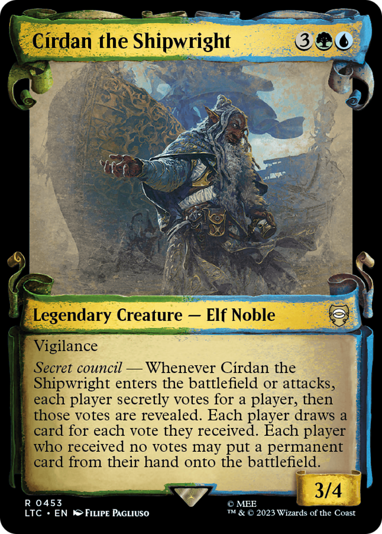 Cirdan the Shipwright [The Lord of the Rings: Tales of Middle-Earth Commander Showcase Scrolls] | Exor Games Dartmouth