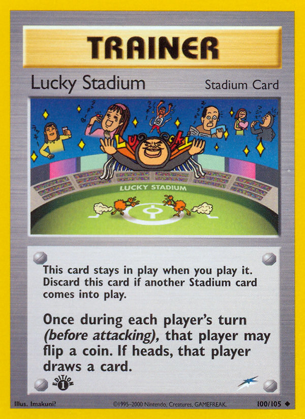 Lucky Stadium (100/105) [Neo Destiny 1st Edition] | Exor Games Dartmouth