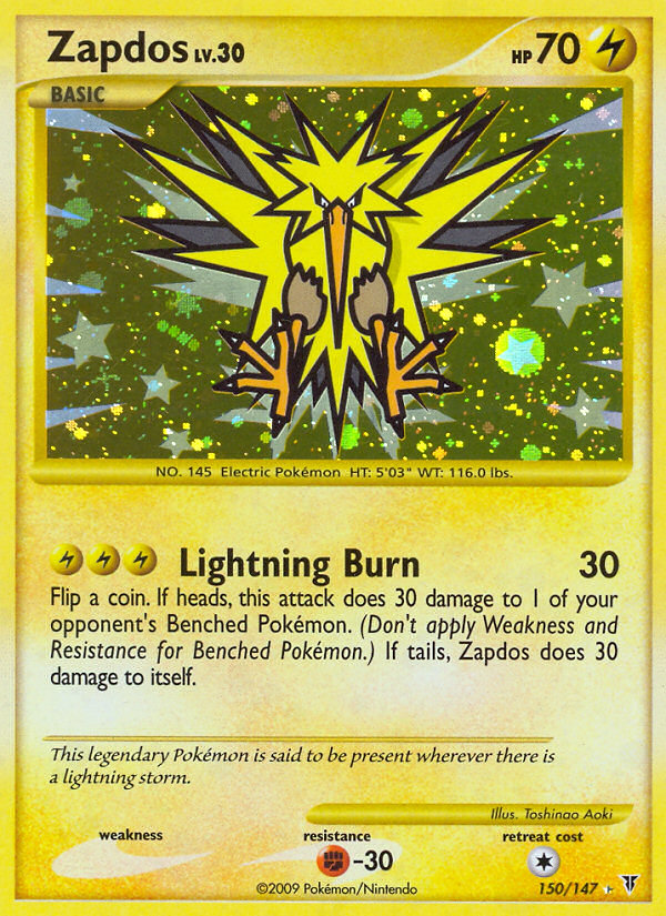 Zapdos (150/147) [Platinum: Supreme Victors] | Exor Games Dartmouth