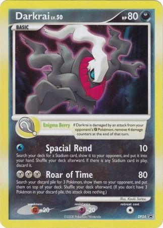 Darkrai (DP24) (Jumbo Card) [Diamond & Pearl: Black Star Promos] | Exor Games Dartmouth