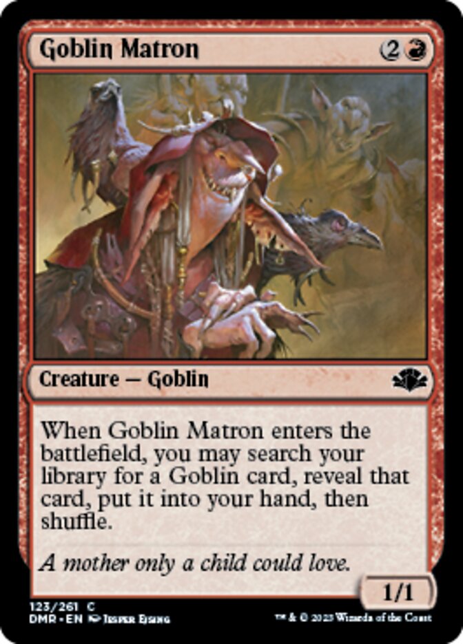 Goblin Matron [Dominaria Remastered] | Exor Games Dartmouth