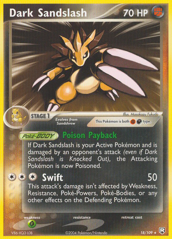 Dark Sandslash (18/109) [EX: Team Rocket Returns] | Exor Games Dartmouth