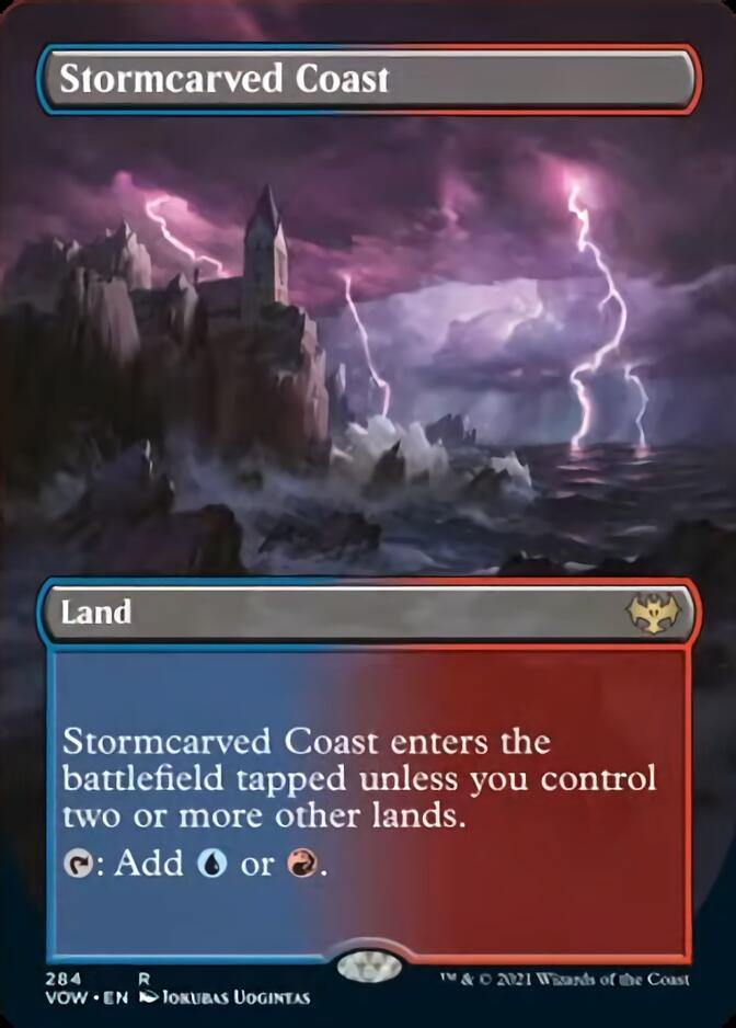 Stormcarved Coast (Borderless) [Innistrad: Crimson Vow] | Exor Games Dartmouth