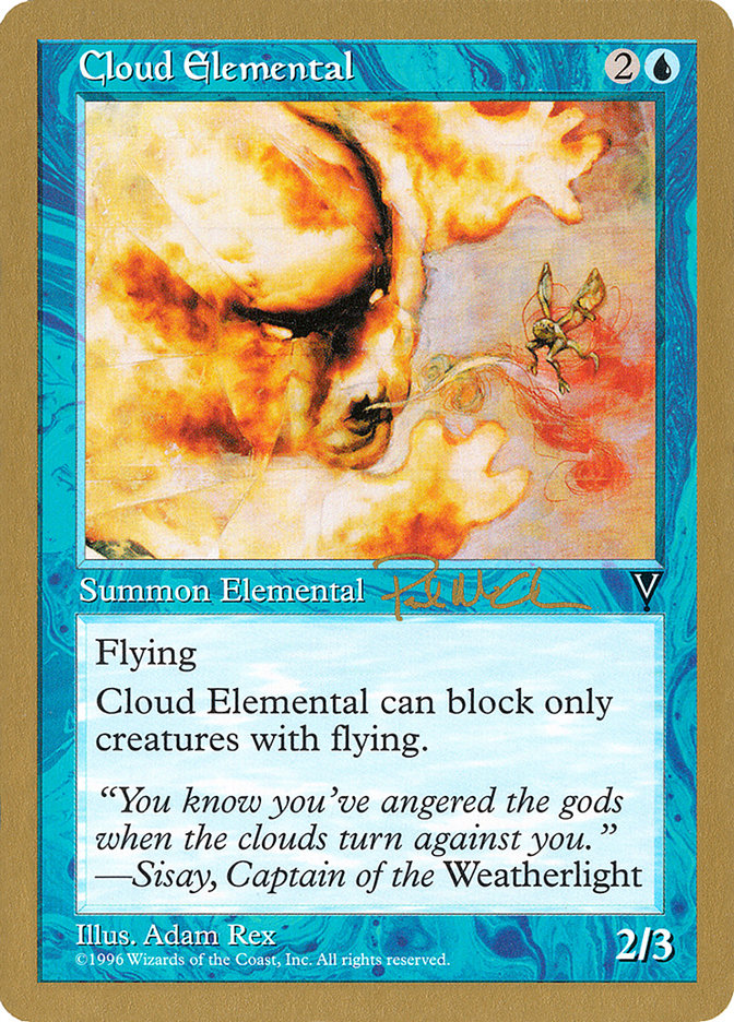 Cloud Elemental (Paul McCabe) [World Championship Decks 1997] | Exor Games Dartmouth