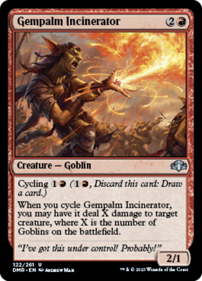 Gempalm Incinerator [Dominaria Remastered] | Exor Games Dartmouth