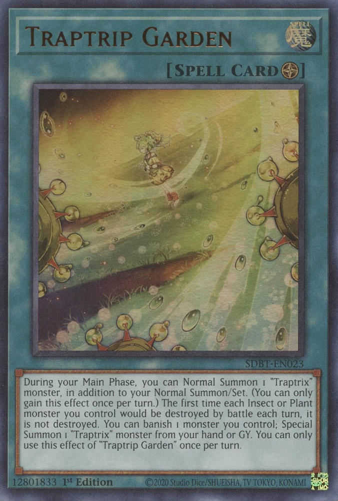 Traptrip Garden [SDBT-EN023] Ultra Rare | Exor Games Dartmouth