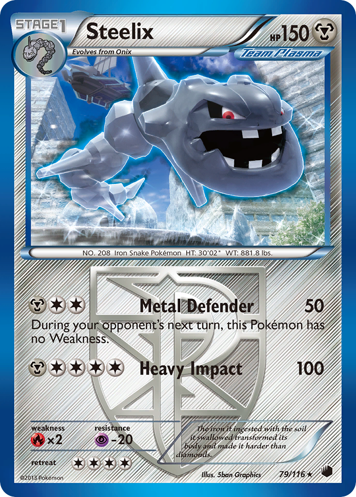 Steelix (79/116) [Black & White: Plasma Freeze] | Exor Games Dartmouth