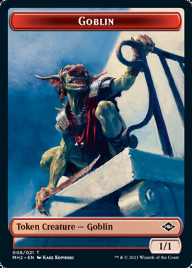 Goblin Token [Modern Horizons 2 Tokens] | Exor Games Dartmouth